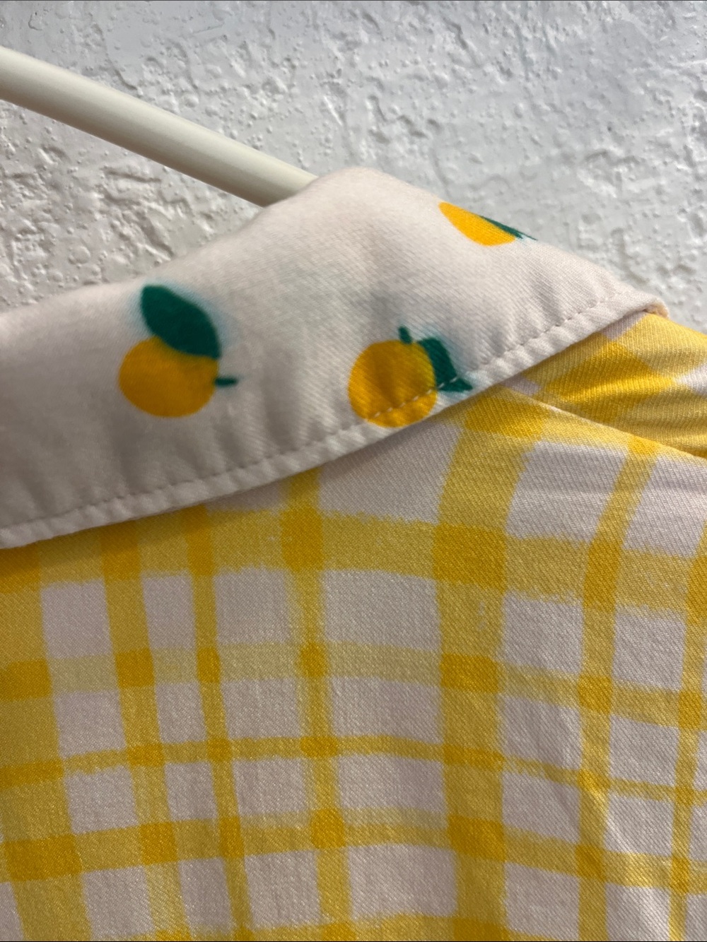 Maeve Paz Buttondown Shirt by Maeve in Yellow & Green Mixed-Print Button Shirt - Picture 5 of 7